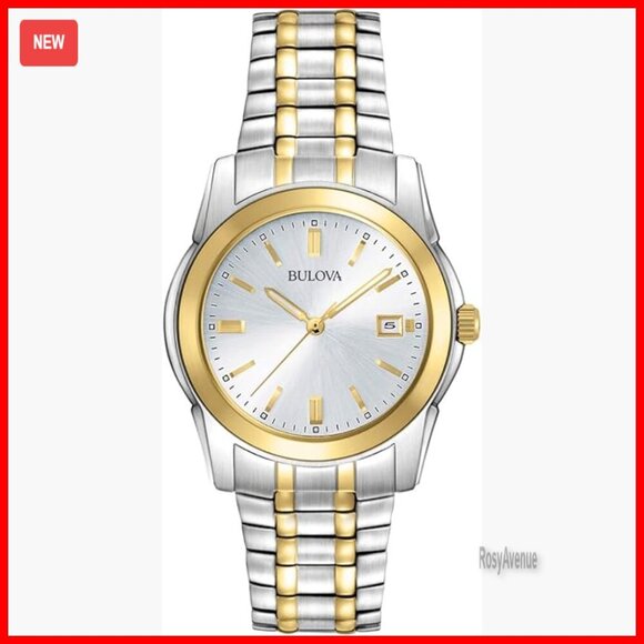 Other - Men's Stainless Steel Quartz Watch 38mm Date Display Dress Style